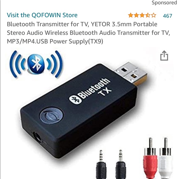 Bluetooth transmitter New - Picture 1 of 2